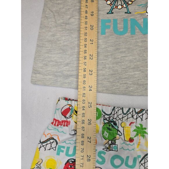 M&M's‎ Womens Pajama Set Tank Top and Shorts Summer Beach Fun Outfit Size S - Picture 5 of 6